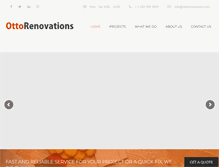 Tablet Screenshot of ottorenovations.com